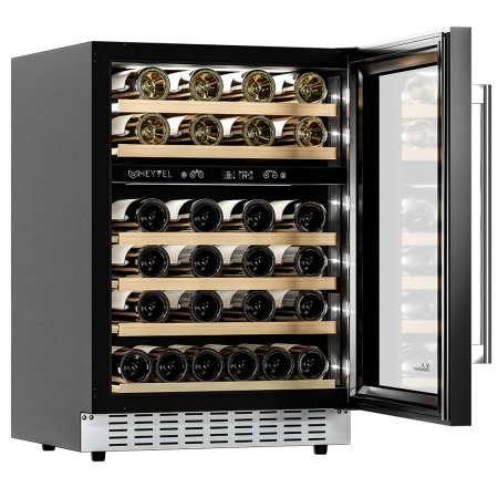 Винный шкаф Meyvel MV46PRO-KWT2 двухзонный под столешницу